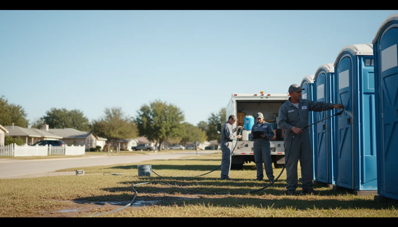 Long-Term Portable Toilet Rental in Pep, TX near me